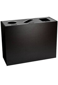 Poubelle triple noire Western Breeze ARISTATA 45 gal #100838