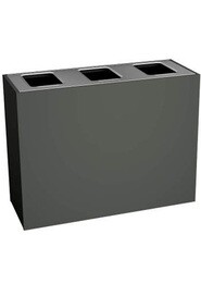 ARISTATA 3-Stream Customizable Recycling Station 45 Gal #BU101880000