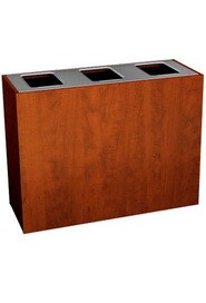 ARISTATA 3-Stream Customizable Recycling Station 45 Gal #BU101889000