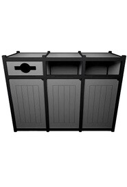 VISION Triple Recycling Containers 96 Gal #BU114701000