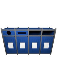 VISION 4-Stream Recycling Station 128 Gal #BU153489000