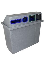 SUPER SORTER Station de recyclage 4 voies 92 gal #BU104017000