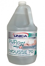 PURGEL MOUSSE 70, Assainisseur à main en mousse, 70% alcool, 4L #QC0S2207000