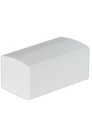 W-SF-16 Papier à mains pli simple blanc, 16 x 250 feuilles #DPSW1625000