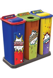 POP ART Stream Recycling Station 58L #NI0POP58000