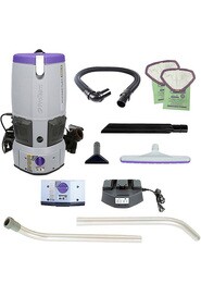 GOFREE FLEX PRO II 12AH Dry Backpack Vacuum with Batteries 6L #PT107650000