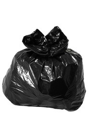 35" x 50" Sacs à ordures noirs Caisse de 125 #GO000RD2REC