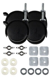 Ensemble de 4 roues pour contenant SPECTRUM #BU102043000