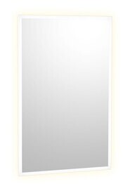 B-167 Miroir rectangulaire avec rétroéclairage DEL sans cadrage #BO1672436BL