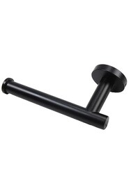 Distributeur de papier hygiénique en acier inoxydable noir #FR1131BLK00