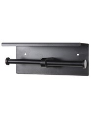 Distributeur de papier hygiénique en acier inoxydable noir #FR1131DBL00