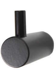 Crochet de salle de bain en acier inoxydable noir #FR1138BLK00