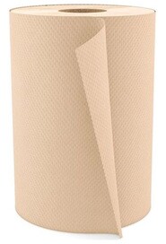 ALTER Brown Roll Hand Towel, 6 x 800' #ALT0H084000