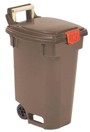 Mini bac roulant pour le compostage 45L #NI00280ABRU