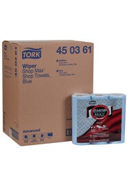 450361 Tork ShopMax Chiffons industriel en rouleau, bleu #SC450361000