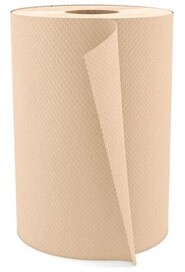 ALTER Brown Roll Hand Towel, 24 x 214' #ALT00214000