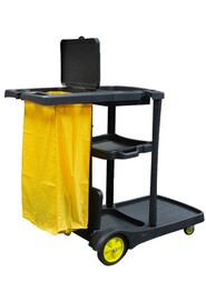 Janitorial Cleaning Cart with Vinyl Bag #ALT06150NOI