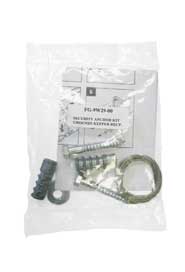 Security Kit for GroundsKeeper Tuscan Receptacle #RB009W29000