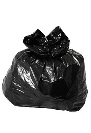 30" x 38" Black Garbage Bags #GO204044REC