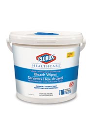 Bleach Disinfecting Wipes CLOROX #CL001309000