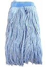 Synthetic Mop, Cut-End,  Narrow Band, Blue #CA001711BLE