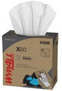 Wypall X80 Chiffons de nettoyage en boîte pop-up blanc #KC041048000
