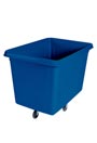 Chariot de buanderie cubique 8 pieds cubes Rubbermaid 4608, Couvercle vendu séparément #RB004608BLE