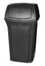 Poubelle extérieure carrée Ranger 8430-88, 35 gal #RB843088NOI