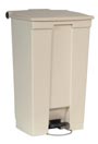 LEGACY Plastic Step-On Waste Container 23 Gal #RB006146BEI