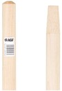 60" x 1 1/8" Wooden Tapered Handle #AG052513000