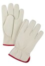 Driver's Gloves, Grain Cowhide Palm, Fleece Inner Lining #TQSFV198000