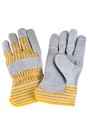 Gants d'ajusteur, Grand, Paume en Cuir de vache refendu, Doublure en Coton #TQSAP224000