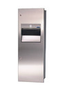 Combo distributeur et poubelle en acier inoxydable 410 #FR00410B000