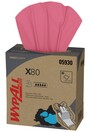 05930 Wypall X80 Chiffons de nettoyage en boîte pop-up rouge #KC005930000