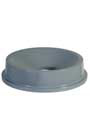 3543 BRUTE Funnel Top for 32 Gal Round Waste Containers #RB003543GRI