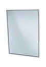 Miroir avec cadre en acier inoxydable 941-SS #FR9411824SS