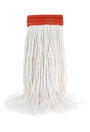 Jaws, Rayon Wet Mop, Wide Band, Cut-end, White #AG004224000