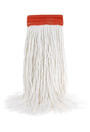 Jaws, Rayon Wet Mop, Wide Band, Cut-end, White #AG004232000