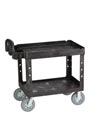 Chariot utilitaire à 2 tablettes 26" x 45" Rubbermaid 4520-10 #RB452010NOI