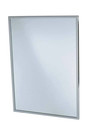 Miroir avec contour en acier inoxydable #FR941836000