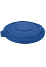 2645 BRUTE Flat Lid for 44 Gal Round Waste Container #RB177963600