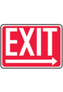 Enseigne de sécurité Sortie/Exit #TQSAS781000