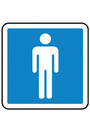 Pictogramme pour toilette Homme - Femme #TQSEA476000