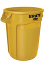 BRUTE 2632 Waste Container with Venting Channels, 32 gal #RB002632JAU