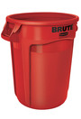 BRUTE 2632 Waste Container with Venting Channels, 32 gal #RB002632ROU