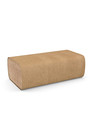 H115 SELECT Brown Single Fold Paper Towels, 16 x 250 Sheets #CC00H115000