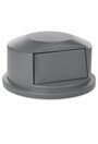BRUTE Dome Top Lid for 32 Gal Round Waste Containers #RB263788GRI