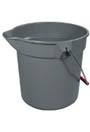 Bucket 9,5 L Brute #RB002963GRI