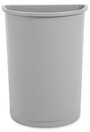 3520 UNTOUCHABLE Plastic Waste Receptacle 21 Gal #RB003520GRI