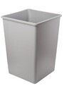 3959 UNTOUCHABLE Square Waste Container 50 gal #RB003959GRI